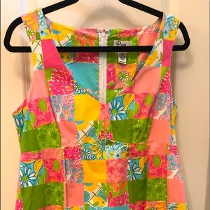 Lily Pulitzer sleeveless maternity sundress, size M.  Like new, only worn once!
